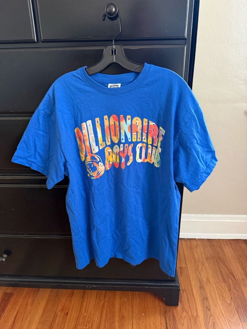 Billionaire Boys Club Blue Multicolor Logo Tee